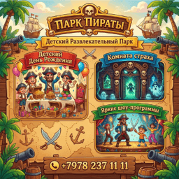 Игровая комната ПИРАТЫ