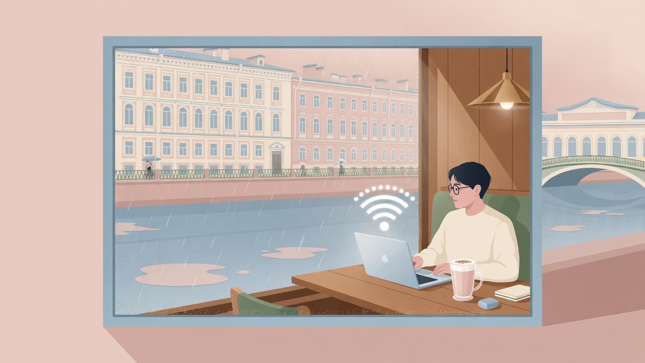 Где работать с ноутбуком в Петербурге: 10 сетей кафе с бесплатным Wi-Fi